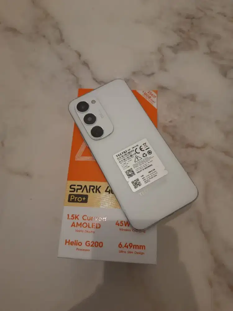 Tecno spark 40pro plus 8/258
