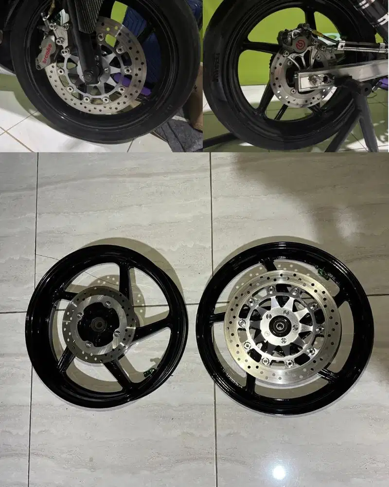Velg k45, ban, disc fm racing pnp ninja rr