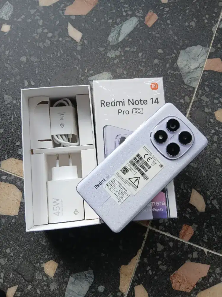 Redmi note 14 pro 5G kamera 200mp ram 8/256 fullset