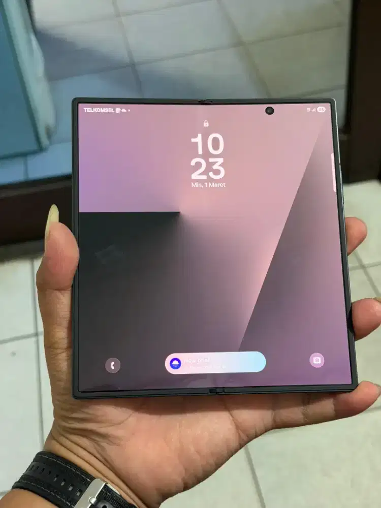 Samsung Fold 7 12/512gb jetblack Fullset ada Dent sedikit