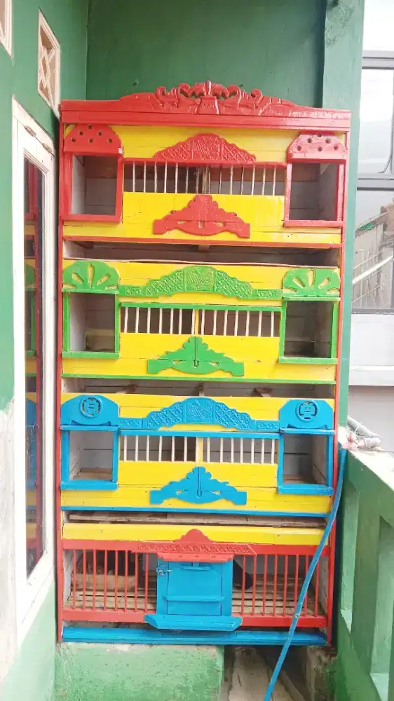 Kandang merpati 7pintu