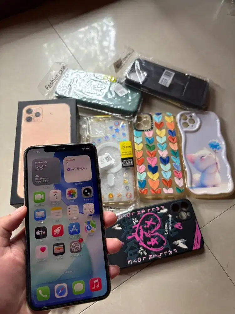 Ip 11 promax 256gb beacukai fullset