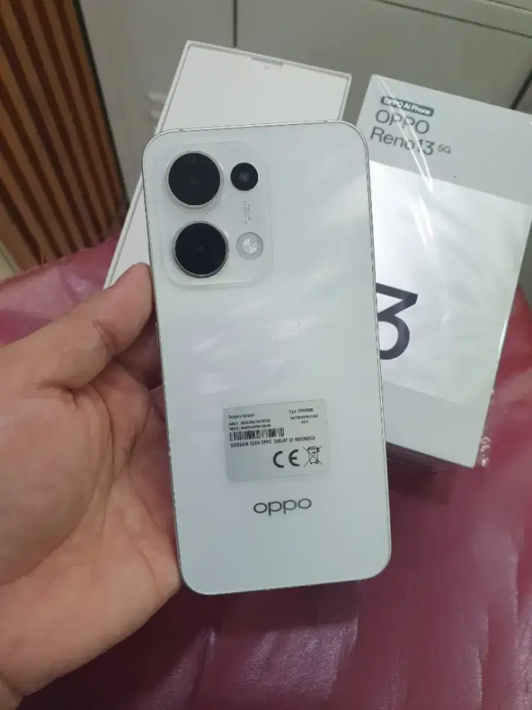 Oppo Reno 13 5g ram 12/256gb mulus fullsheet ori