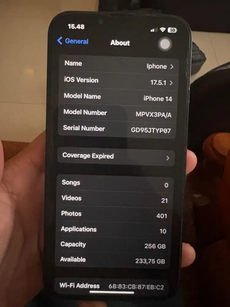 Jual Iphone 14 ex ibox