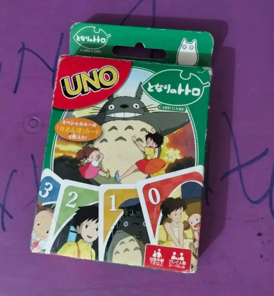 Uno Card Game JP - Totoro Version