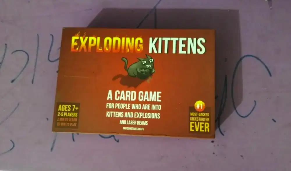 Board Game Exploding Kittens