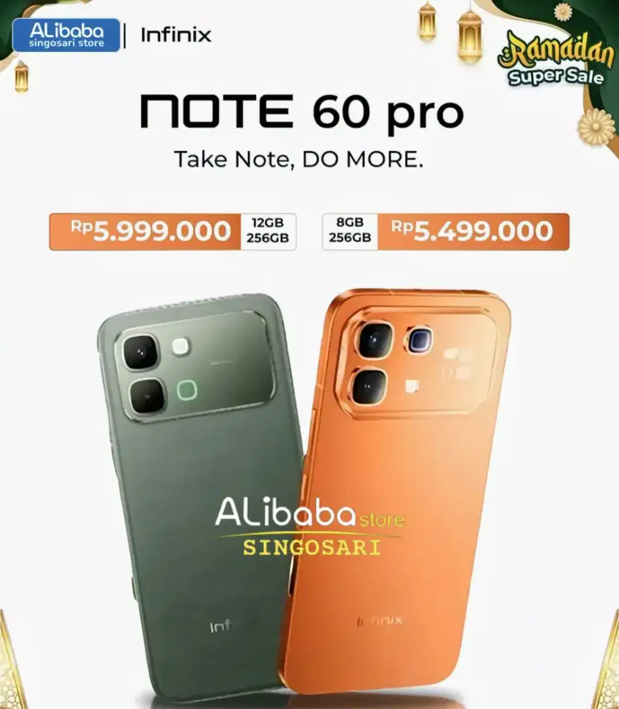[OFFICIAL] Infinix Note 60 Pro 5G 12+12/256GB, Baterai 6500mAh!
