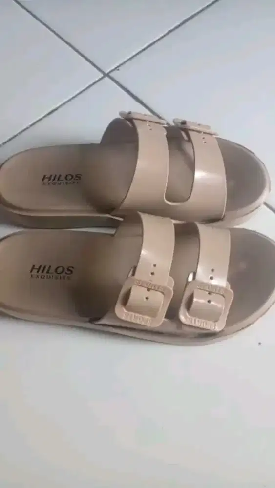 Sendal Selop Strip Dua