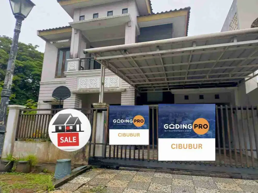 rumah citragran Cibubur cluster depan tanah luas