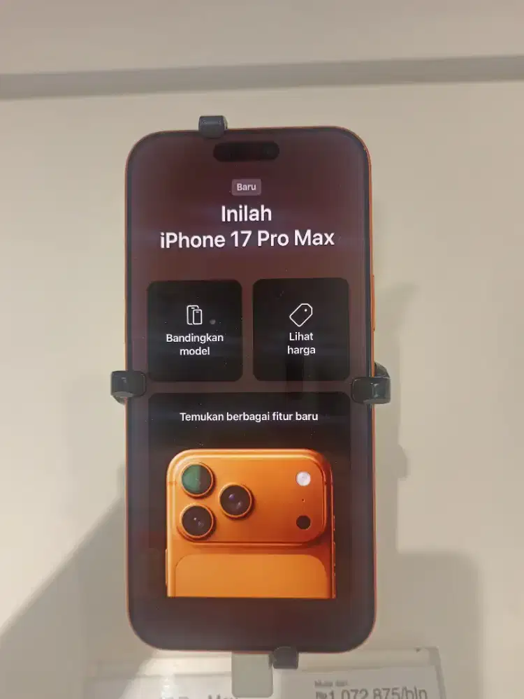 IPHONE 17 PROMAX CICILAN TANPA KARTU CREDIT BUNGA MULAI 0.99%