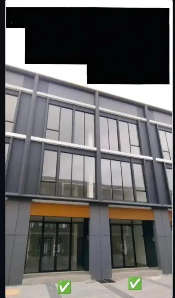 Di sewakan Ruko Hampton Gandeng 2 conecting unit baru siap pakai