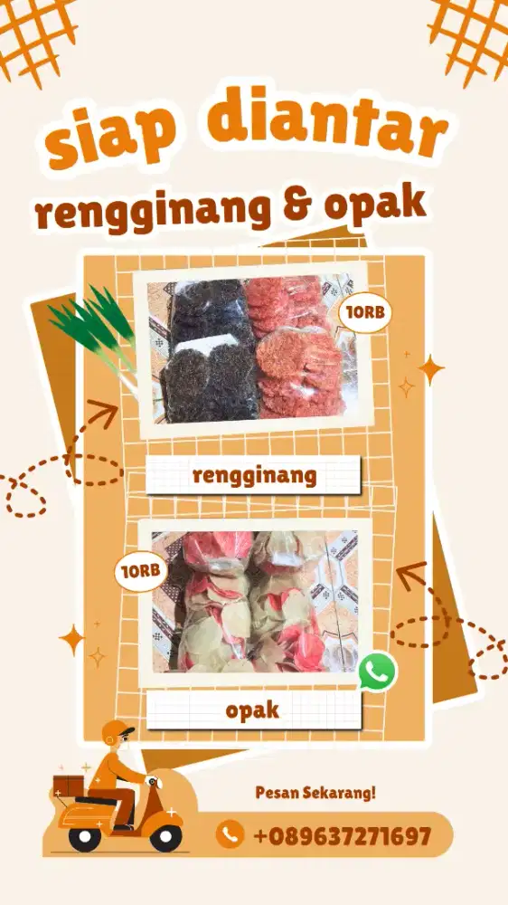 jual opak dan rengginang