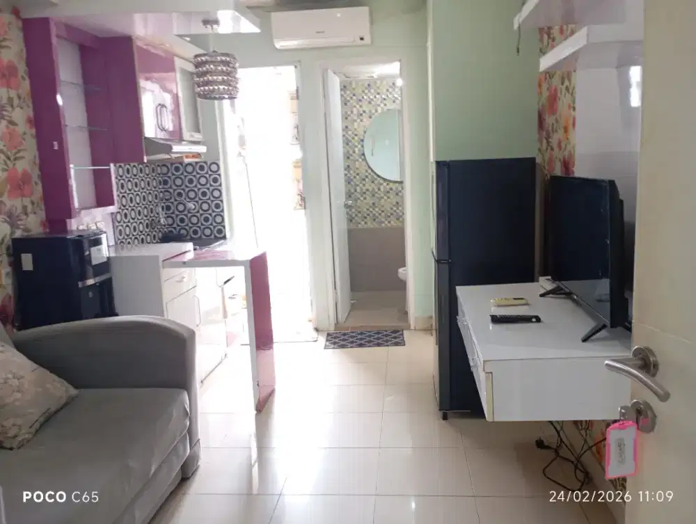 DIJUAL CEPAT UNIT DIATAS MALL APARTEMEN BASSURA 2 BR FURNISH BISA KPA