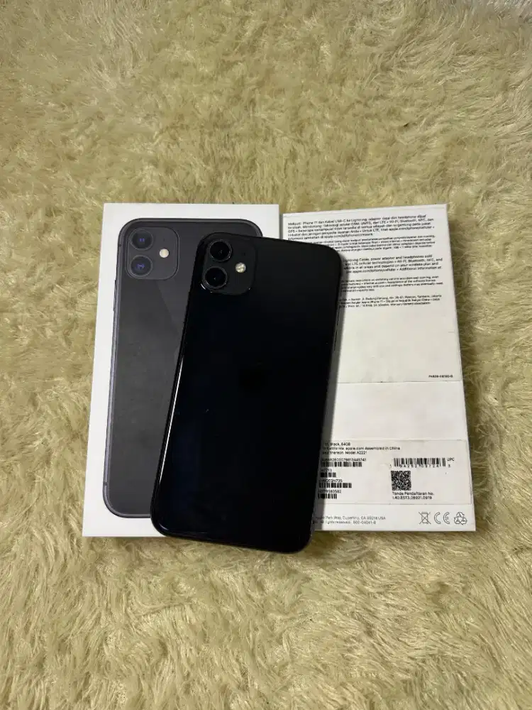 IPHONE 11 BLACK 64GB IBOX