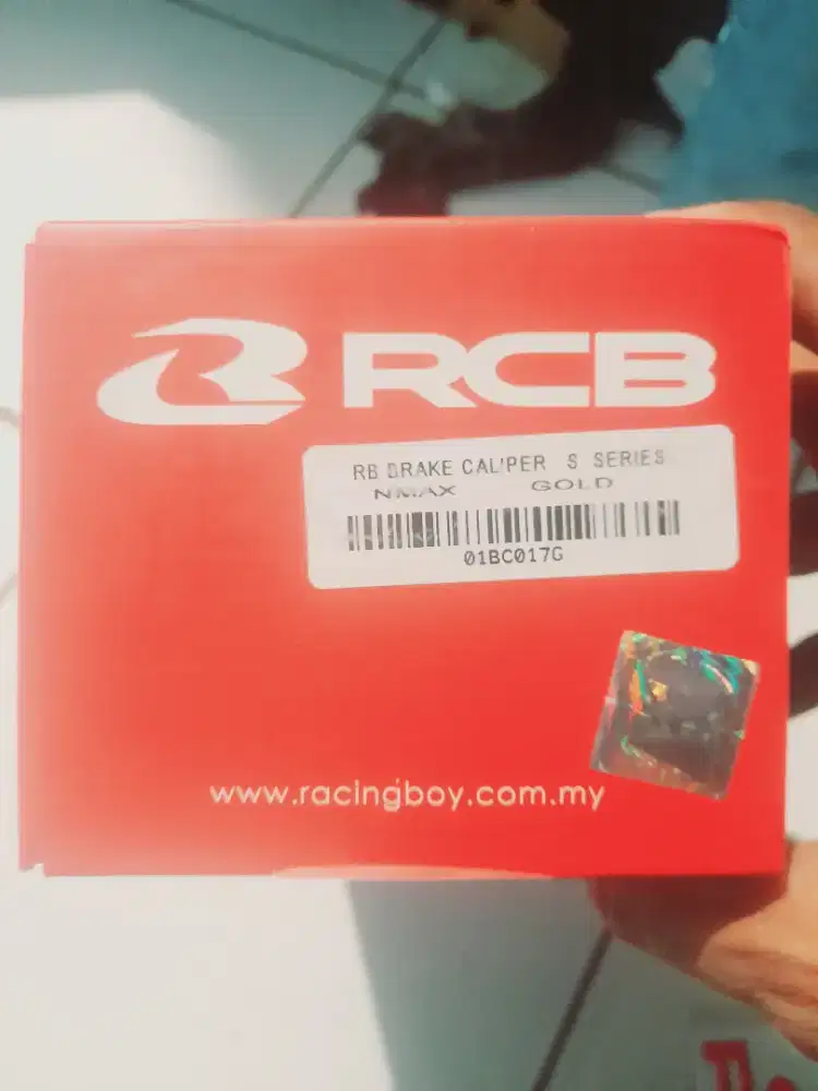 Kaliper Rem RCB (Racing Boy) S Series berwarna gold Nmax