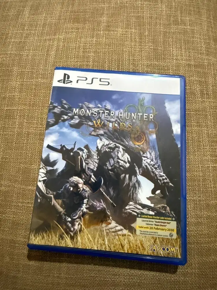 MONSTER HUNTER WILDS BD PS5 REG ASIA
