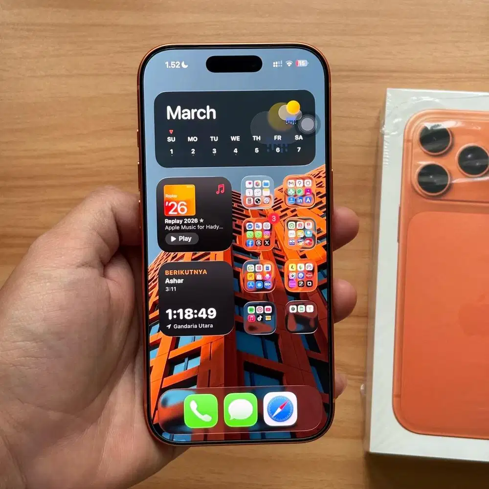 iPhone 17 Pro 256Gb Second Blibli Mulus Like New