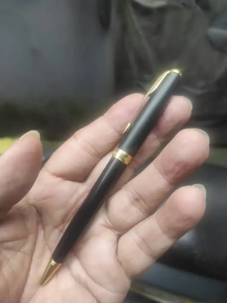 Ballpoint slim putar Parker sonnet Made in France black matte gold