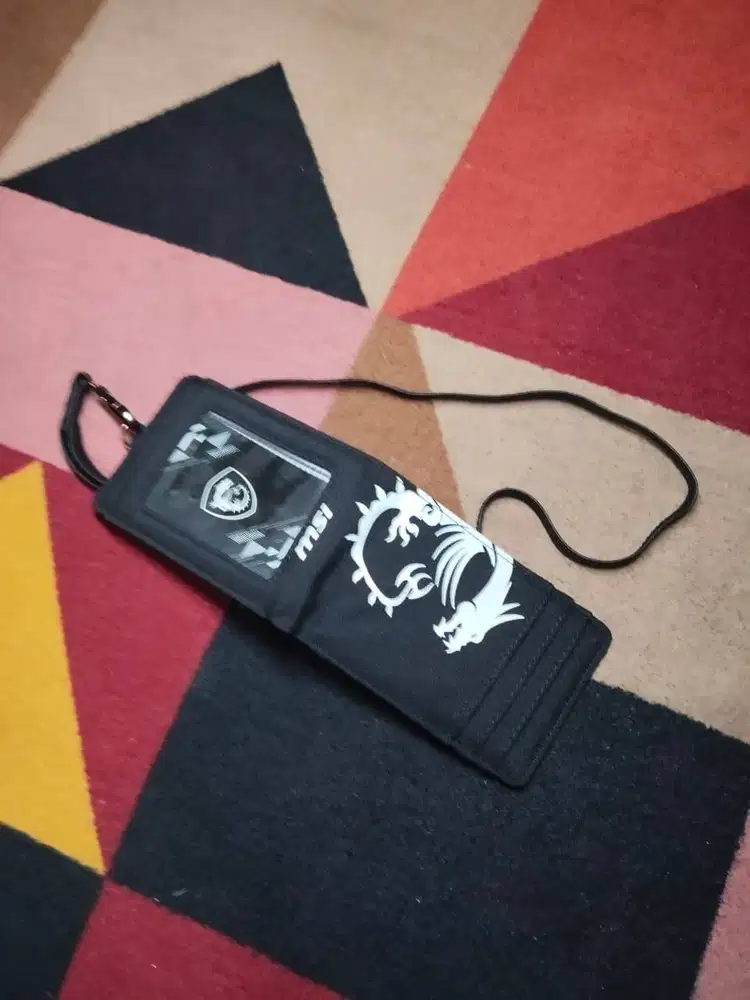 Lanyard MSI Limited Edition - Gantungan Dompet Kartu ID Tali Serbaguna