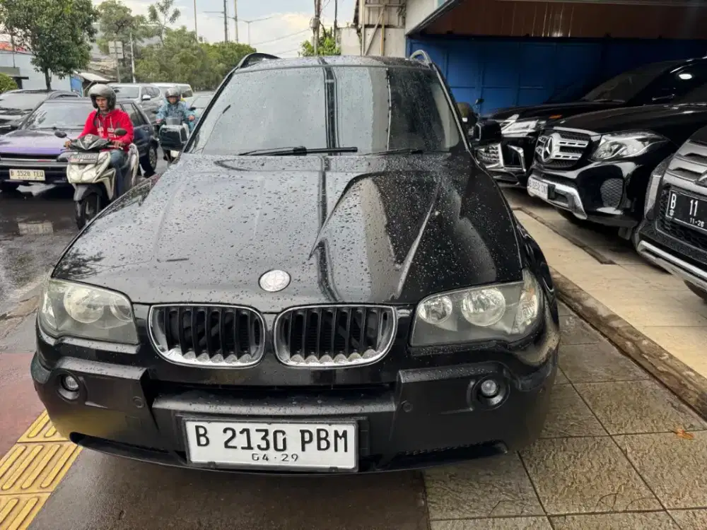 Bmw x3 th 2005 AT sunroof moonroof panoramic pajak on Siap pakai
