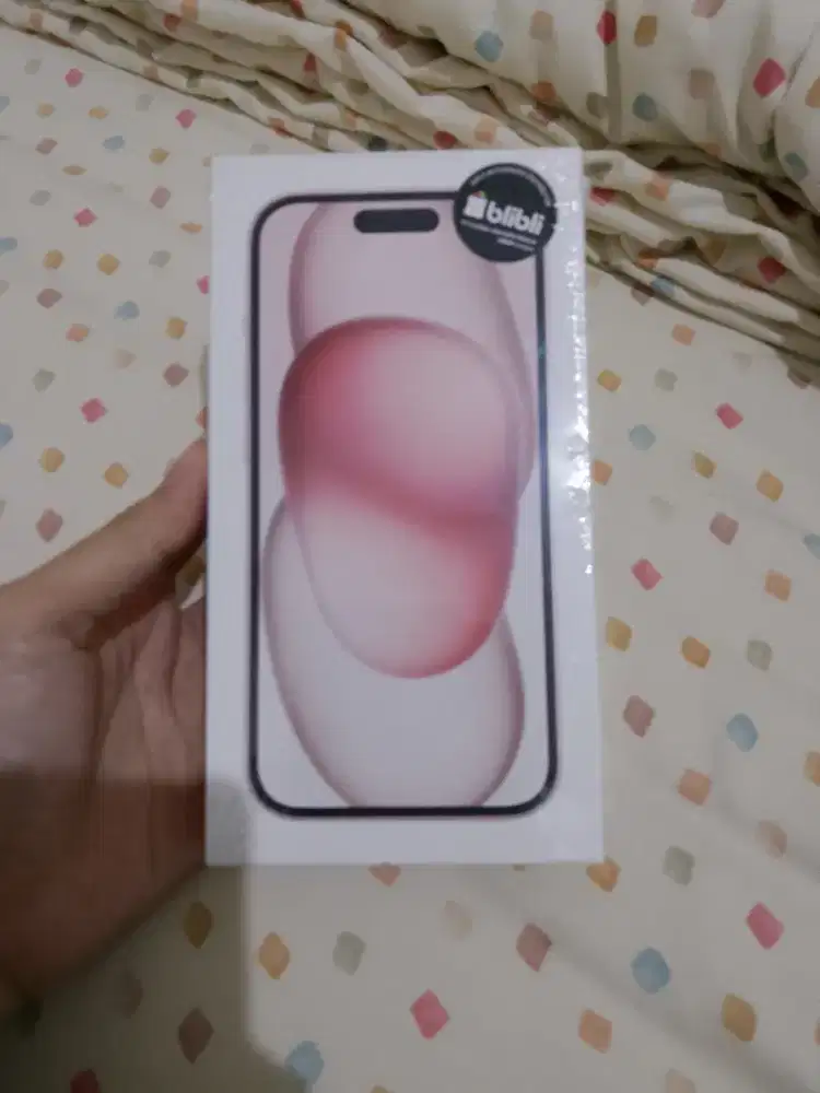 iphone 15 pink 128 baru garansi ibox