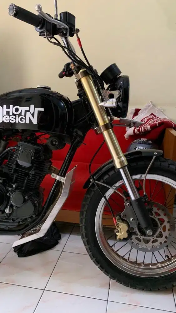 Custom scrambler japstyle Scorpio 225cc