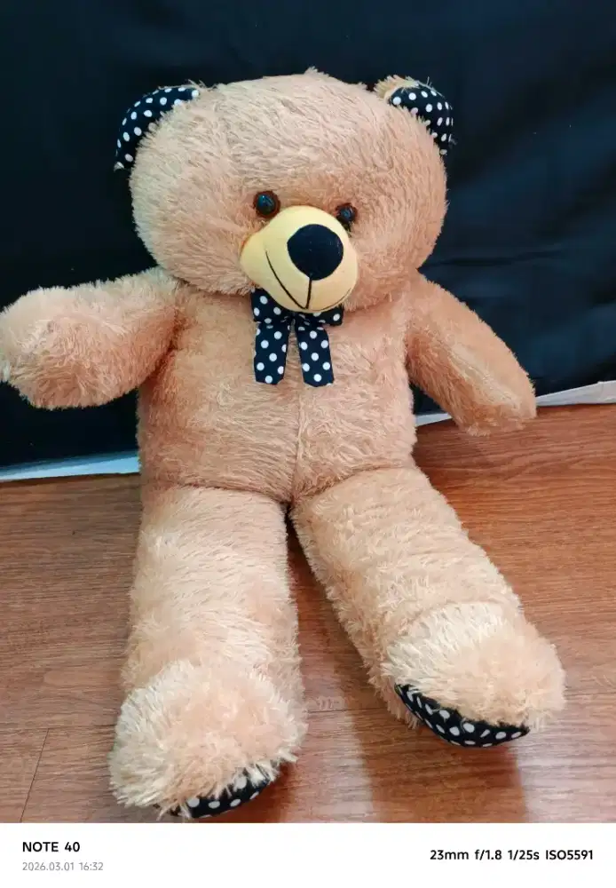 Boneka beruang teddy bear 80cm imut dan lucu