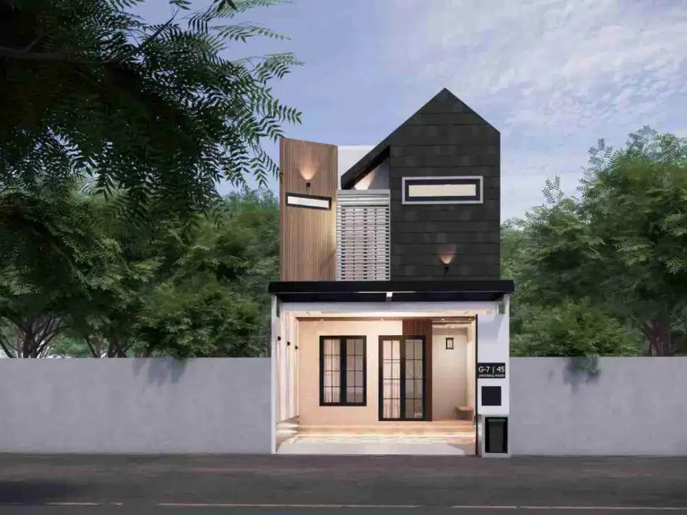 FOR SALE RUMAH BARU SCANDINAVIAN DI PAMULANG TIMUR