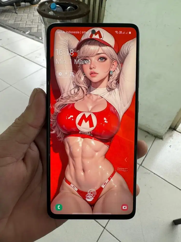 Samsung A51 NFC Superamoled Finger Layar ON 6/128GB Mulus Normal BS TT