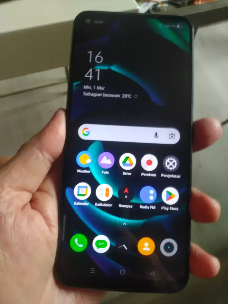 Realme C17 ram 8/128 normal lancar.