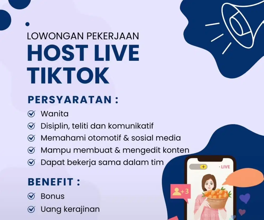 DiCari Admin Live Tiktok