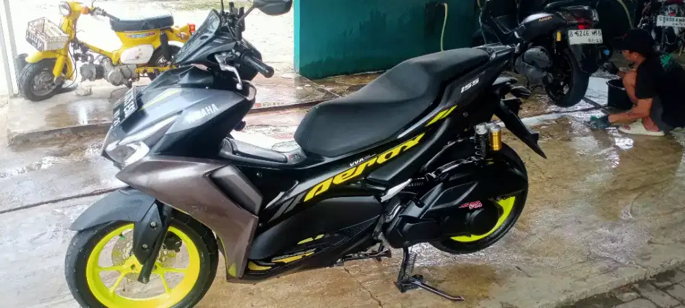 Yamaha New Aerox 155 Tahun 2021 Conected