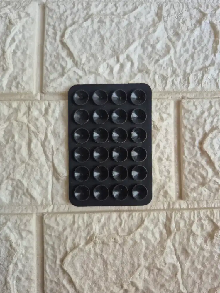 Tempelan Gurita Tentakel Holder Gurita HP Tempelan Warna Hitam