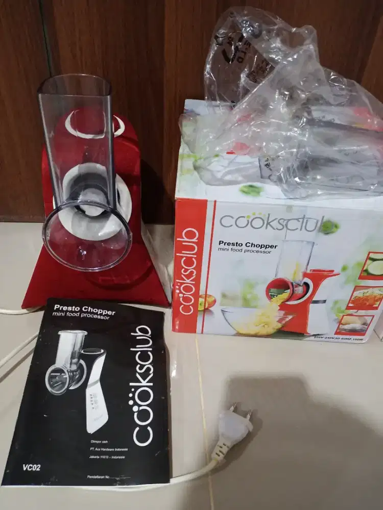 PRESTO CHOPPER MINI FOOD PROCESSOR BELUM PERNAH DIPAKAI