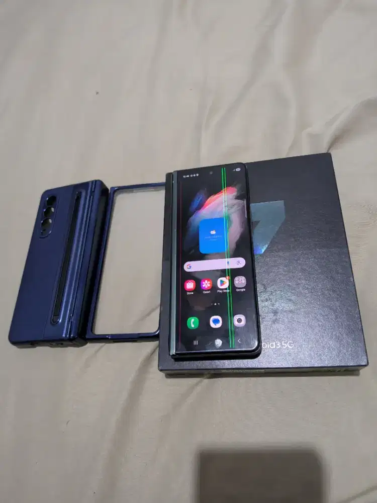 Galaxy z fold 3 12/256gb Fullset bisa TT