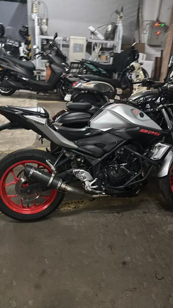 MT 25 tahun 2018, warna silver