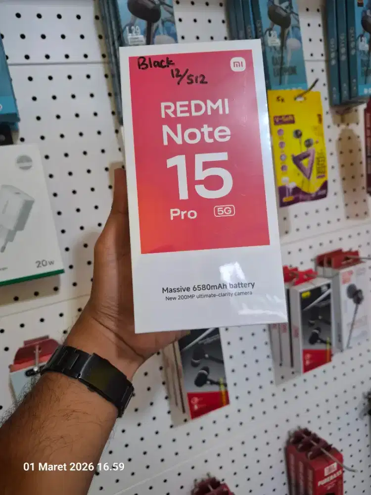 Redmi Note 15 Pro 5G 12/512 Black
