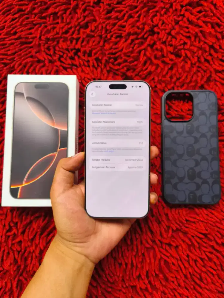 iphone 16 Pro Max 256gb iBox