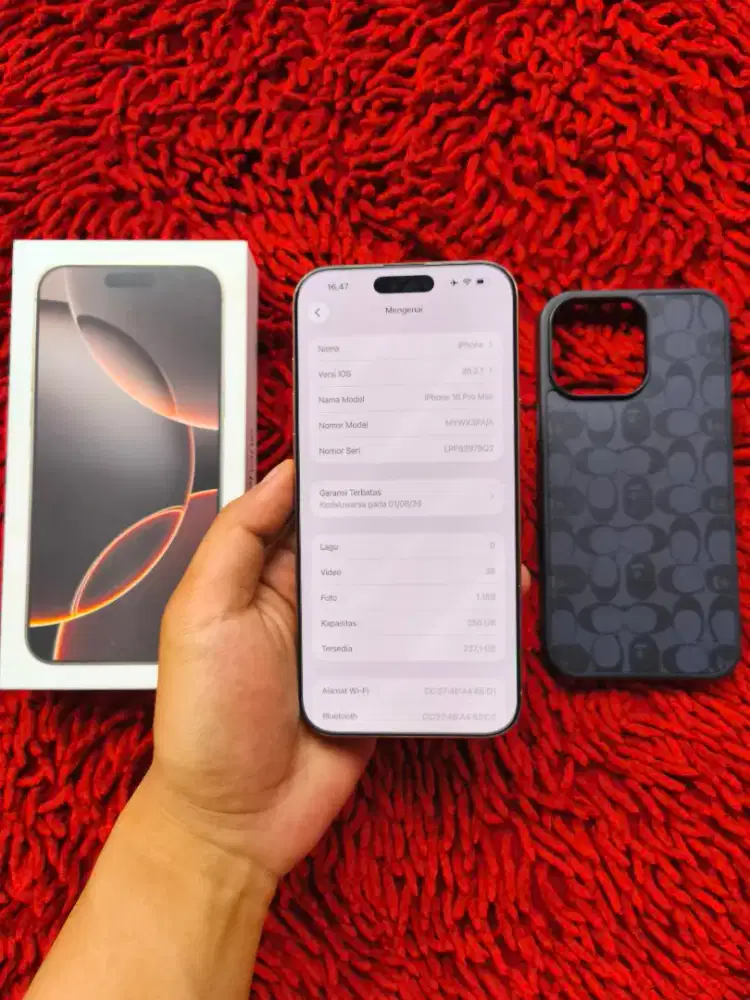 iphone 16 Pro Max 256gb iBox