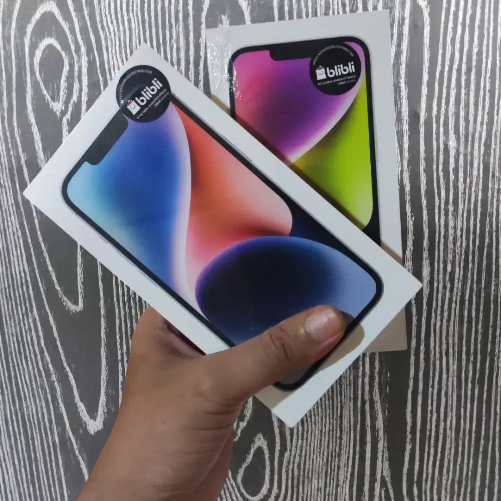 iPhone 14 128 Garansi Resmi BARU SEGEL BOX BNIB