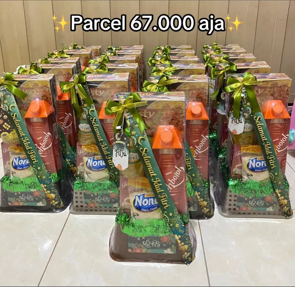 Parcel parsel hampers sembako lebaran idul fitri
