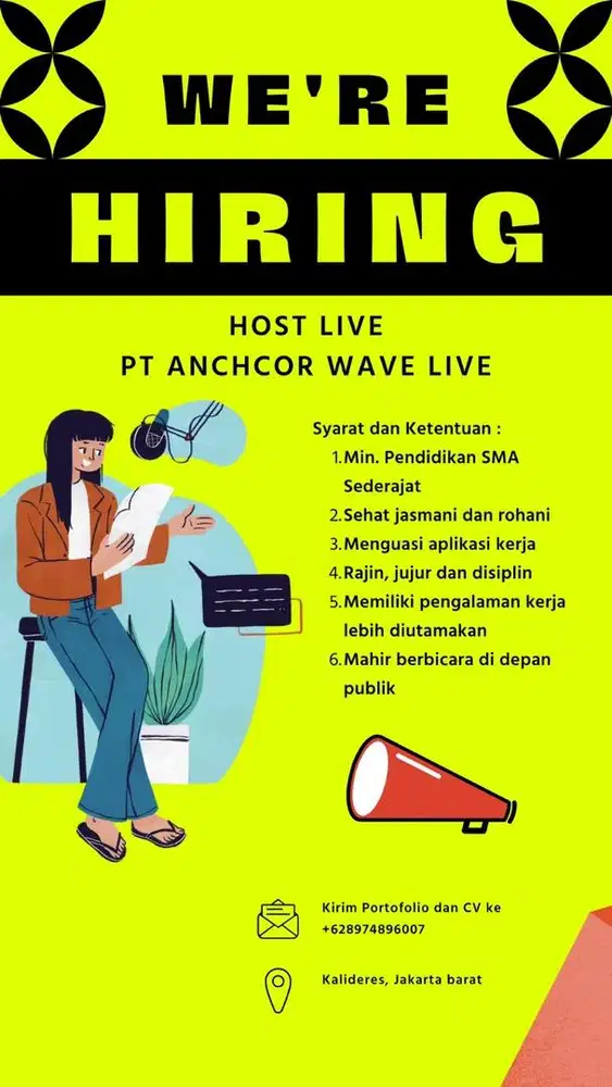 Host Live PT anchor wave live