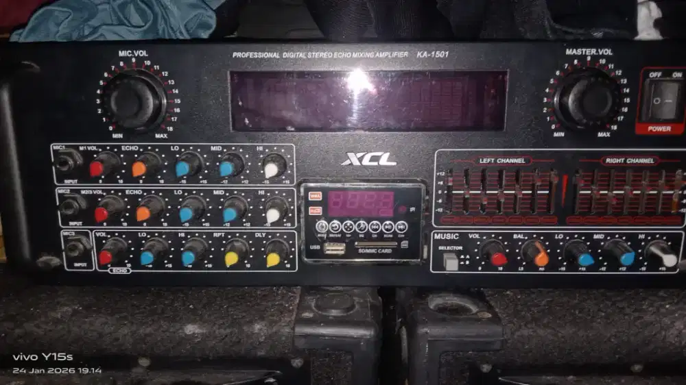 Ampli plus tunecontrol 5a murni 12in doubel