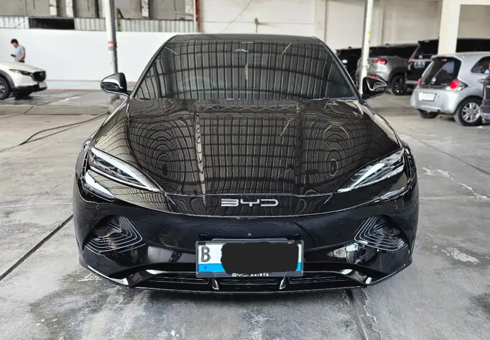 Baru 8rban Gres Like New Km BYD Seal Premium 2024 Hitam Siap Pakai