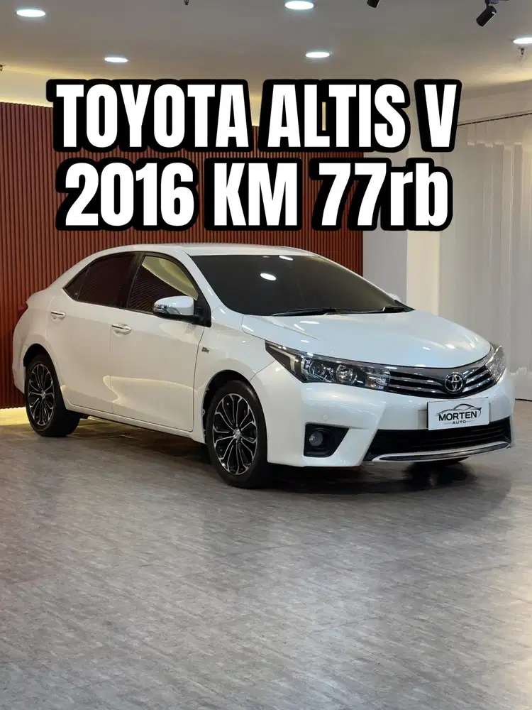 [km 77rb] Toyota Corolla Altis 1.8 V 2016