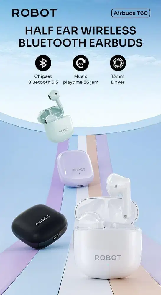 TWS Robot  airbuds T60