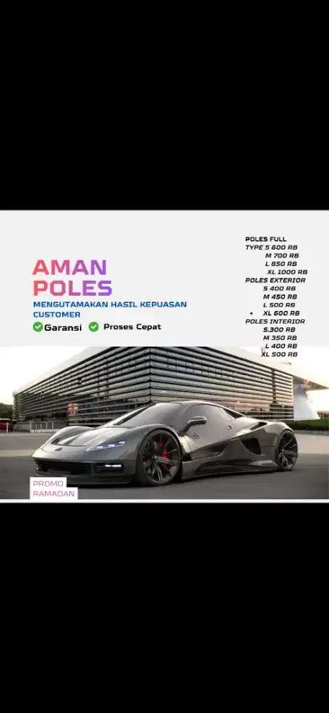AMAN POLES// JASA POLES MOBIL