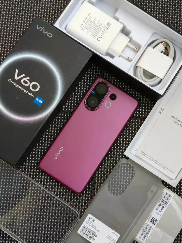 Vivo V60 5G 12+12/256GB Fullset Mulus Garansi