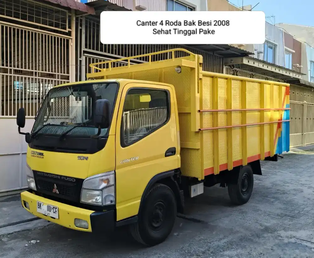 Colt Diesel Canter 2008 Bak Besi 4 Roda 110 Ps Sehat Terawat
