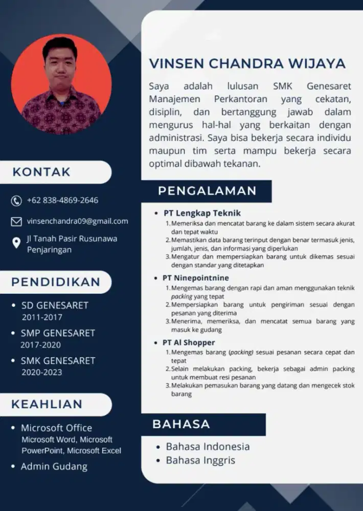 Mencari lowongan kerja